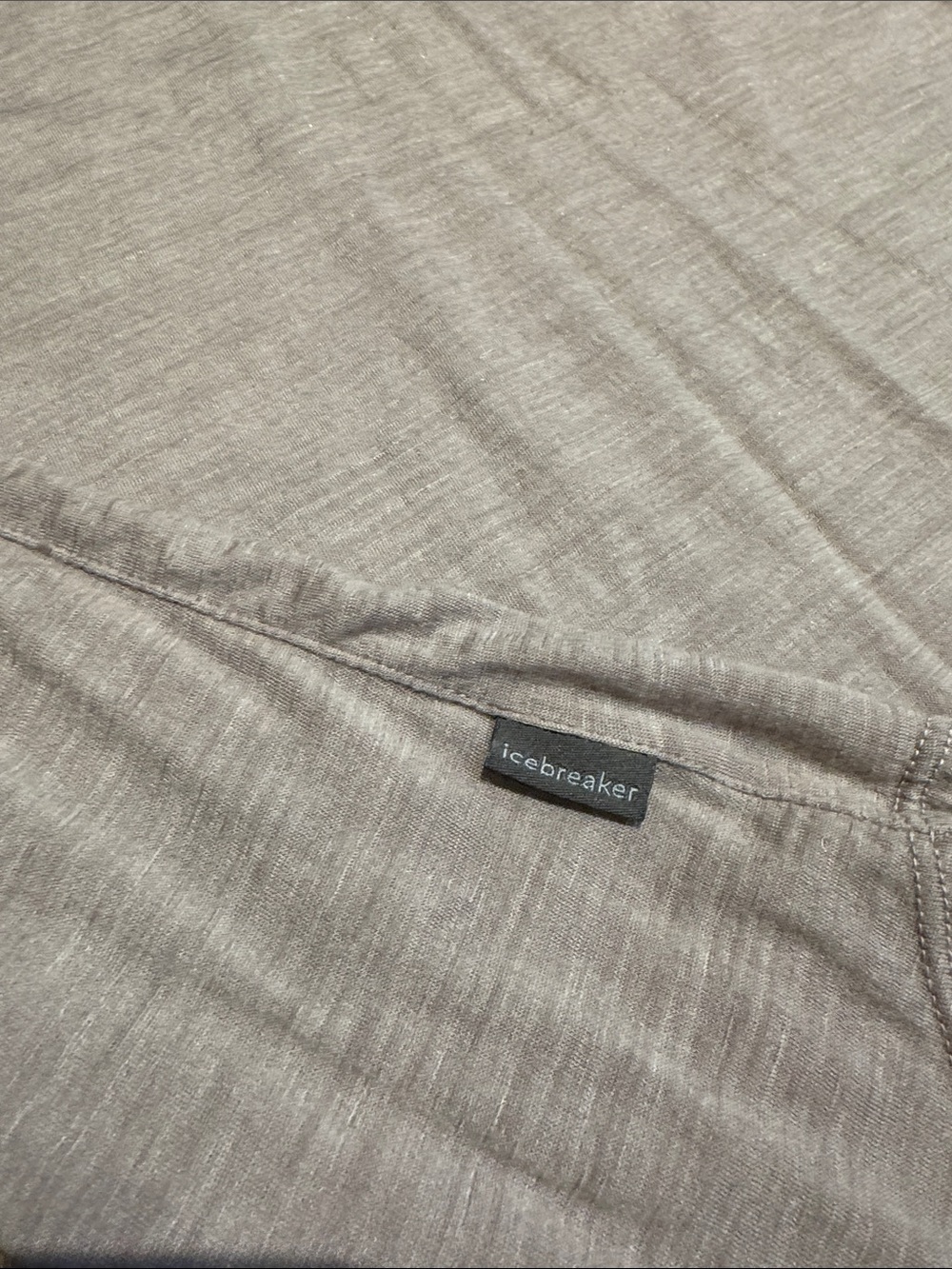 Icebreaker Light Lavender Gray Sleeveless Scoop Neck Tank Top—Size Medium - Picture 2 of 4